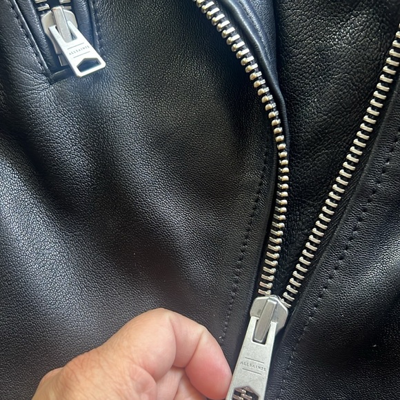 All Saints Leather jacket - Picture 4 of 7
